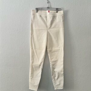 SPANX Cream High-Waisted Pants
